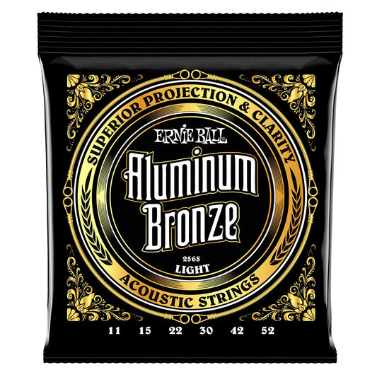 Ernie Ball 2568 Aluminium Bronze Light Acoustic Guitar String Set