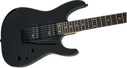 JACKSON JS SERIES DINKY JS12 ELECTRIC GUITAR AMARANTH FINGERBOARD - GLOSS BLACK COLO
