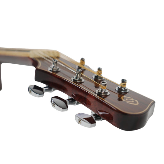 Strydom GA241C Red moon All mahogany acoustic guitar Natural