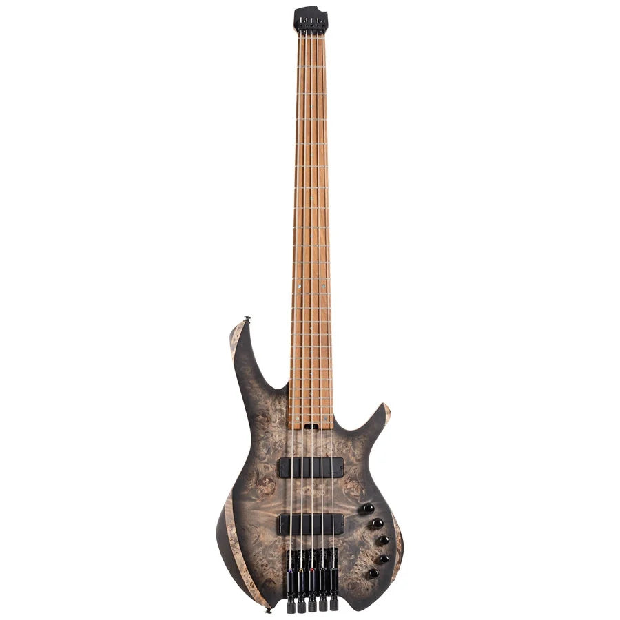 Cort Artisan Space 5 5-String Headless Bass Guitar - Star Dust Black