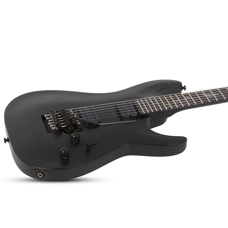 Schecter Damien-6 FR SBK Electric Guitar 2471 - Satin Black