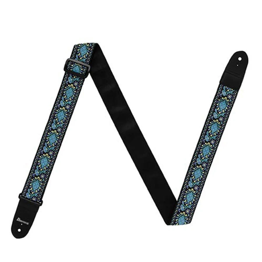 Ibanez GSV50 P1 Guitar Strap - Light Blue