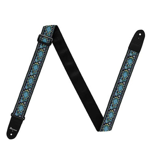 Ibanez GSV50 P1 Guitar Strap - Light Blue