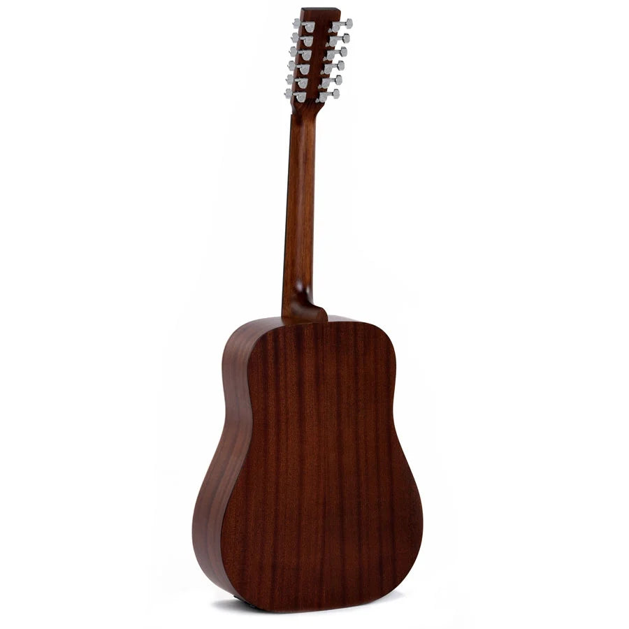 Sigma DM12E 12 String Electro Acoustic Guitar - Natural Satin