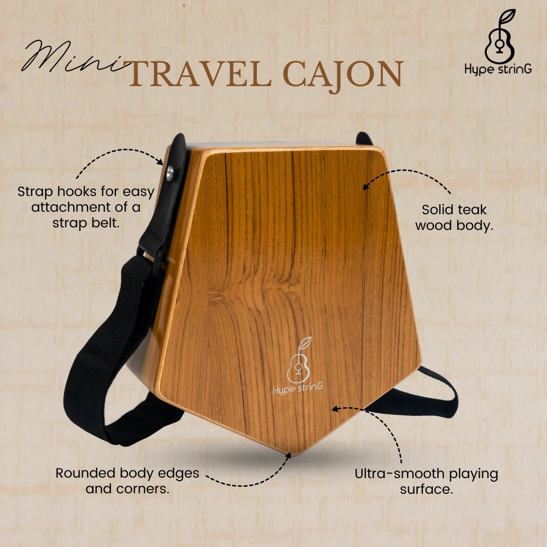 Acoustic Mini Travel Double Sided Cajon CTM100