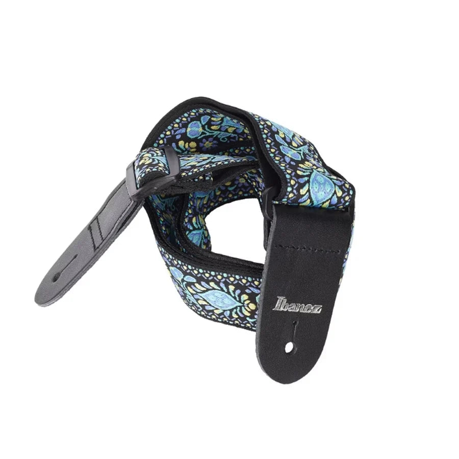 Ibanez GSV50 P1 Guitar Strap - Light Blue