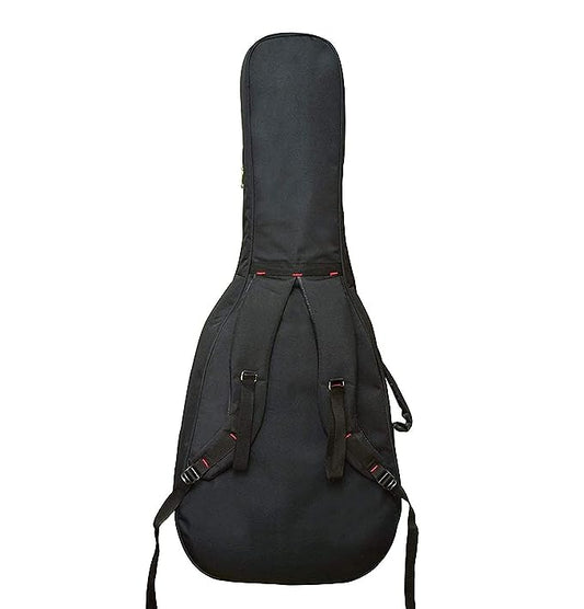 Grow wings Heavy Padded Guitar Bag with Cover Fender Soft Fabric 40 Inch (Black)