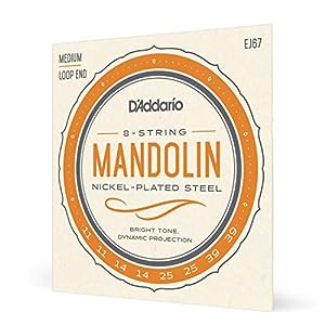 D'Addario EJ67 Nickel Mandolin, 11-39