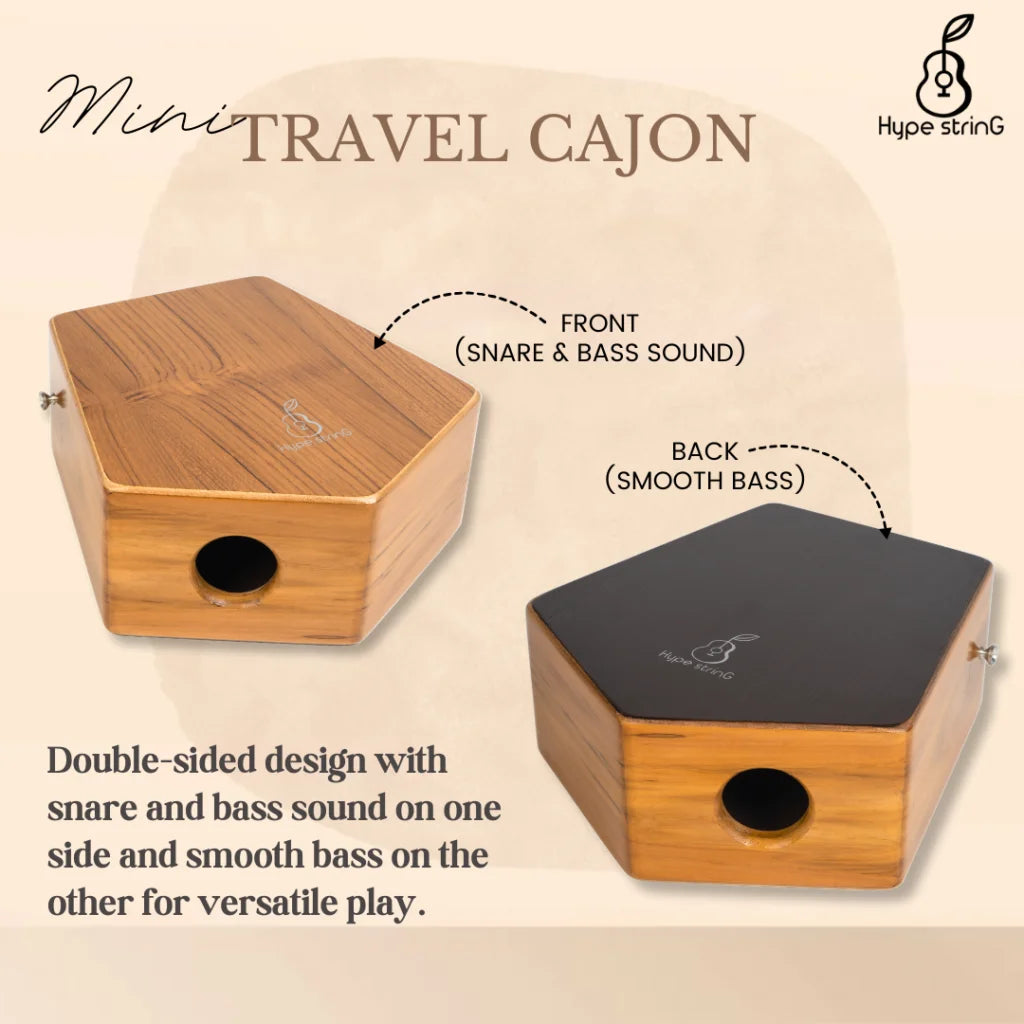 Acoustic Mini Travel Double Sided Cajon CTM100