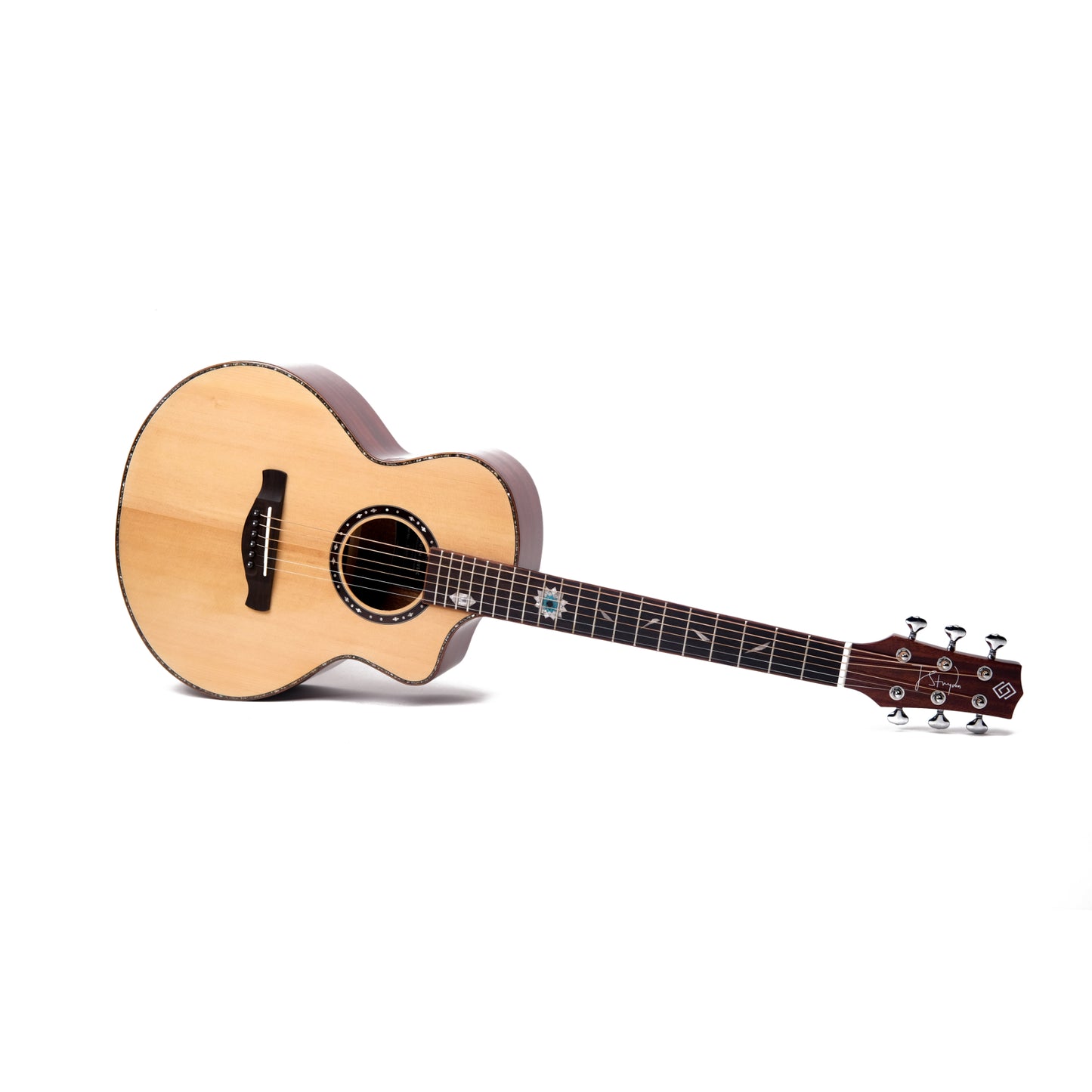 Strydom Stage S236C/S NA - Solid top Travel guitar cutaway