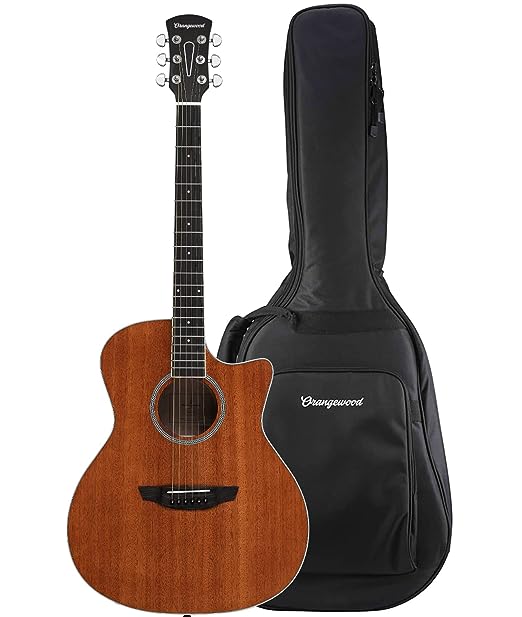 ORANGEWOOD GUITARS Rey-M Grand Auditorium Cutaway Layered Mahogany