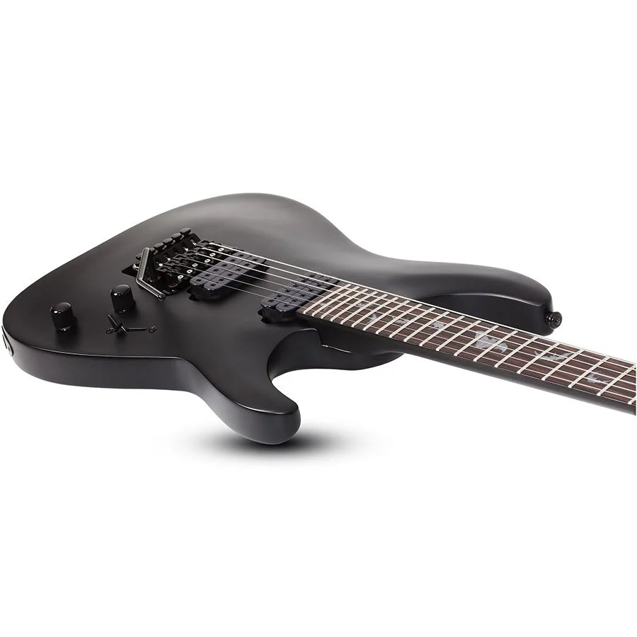 Schecter Damien-6 FR SBK Electric Guitar 2471 - Satin Black