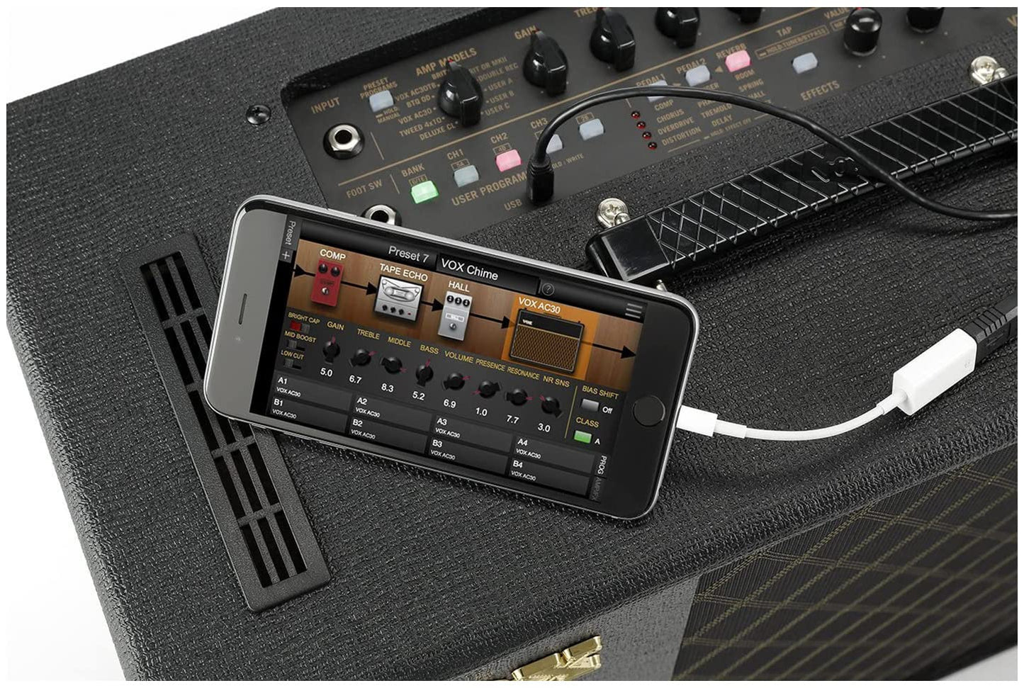 VOX, Guitar Amplifier VT20X, Black