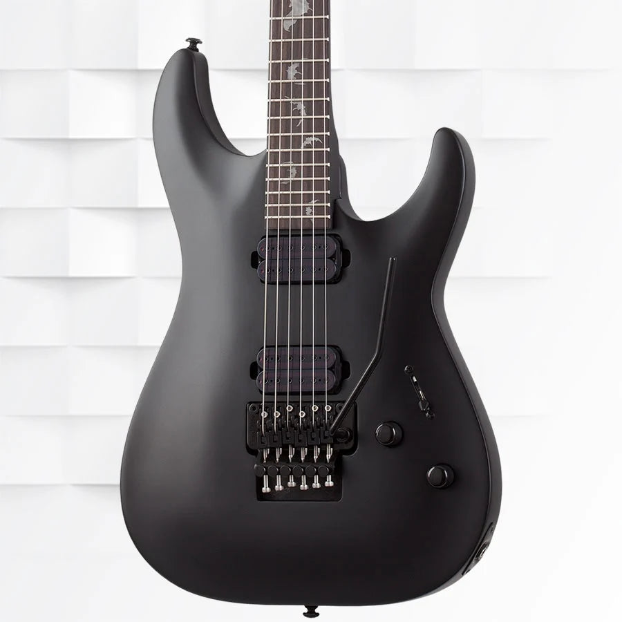 Schecter Damien-6 FR SBK Electric Guitar 2471 - Satin Black