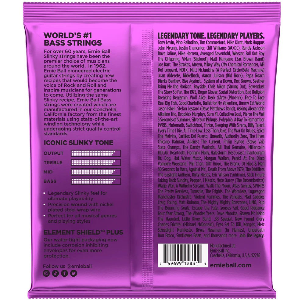 EBL 2831 (Ernieball Power Slinky 4 Stg Bass Gtr Stg 55-110))