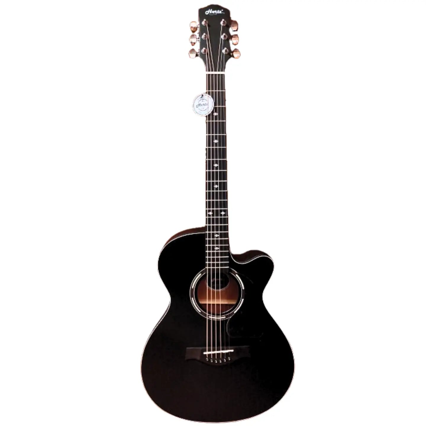 Hertz HZA 3900 Acoustic Guitar BK