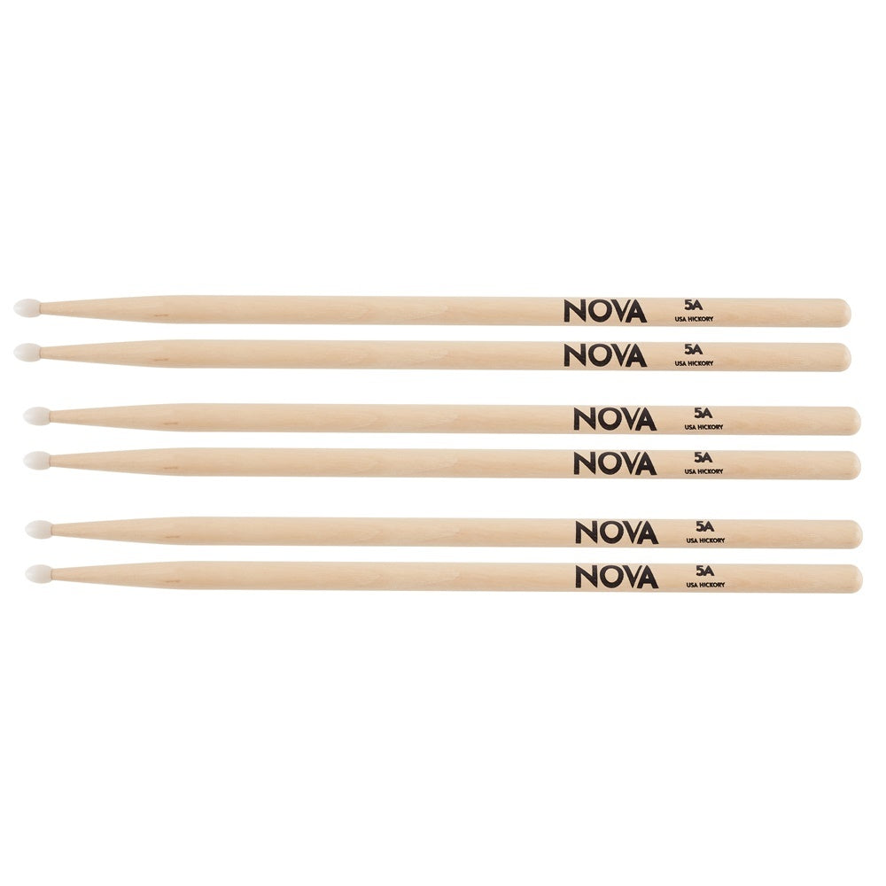 Vic Firth Nova 5AN Nylon Tip Drum Stick Pair