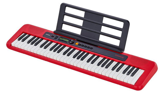 Casio CT-S200 RD Casiotone 61-Key Portable Keyboard With Adaptor