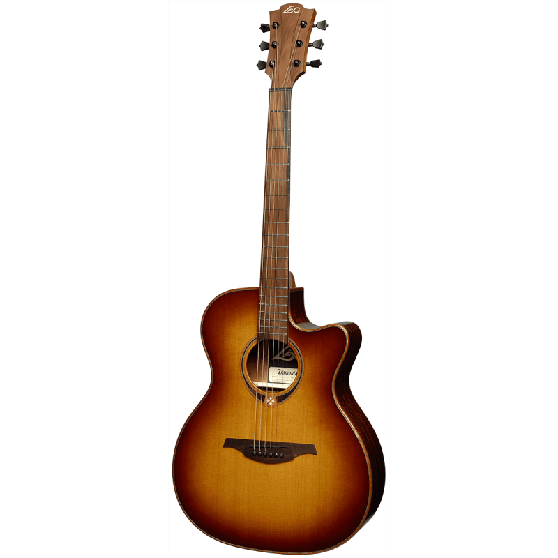 LAG GLA T118ACE-BRS/B Auditorium Cutaway Electro Brown Shadow