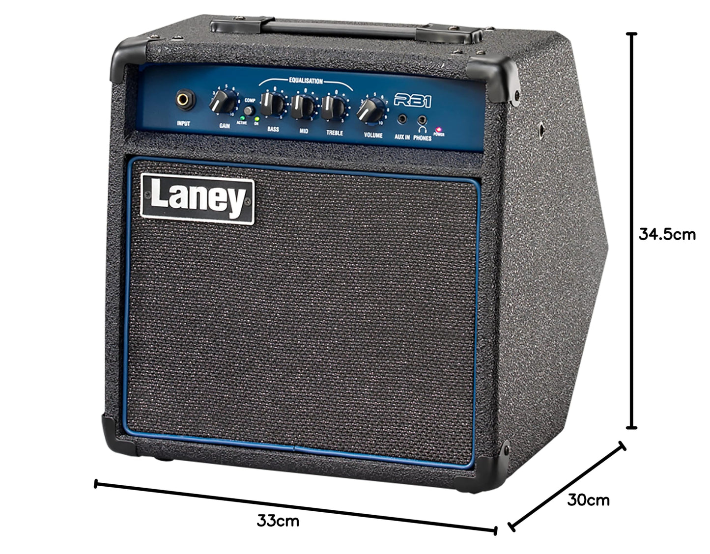 Laney, Richter Bass Amp, RB1, 15W