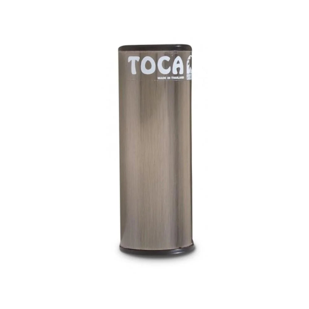 Toca T2102 Round Aluminum Shaker- Black - 5 Inch