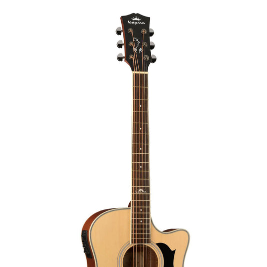 Kepma A1CE - Semi acoustic Guitar- Natural Matt