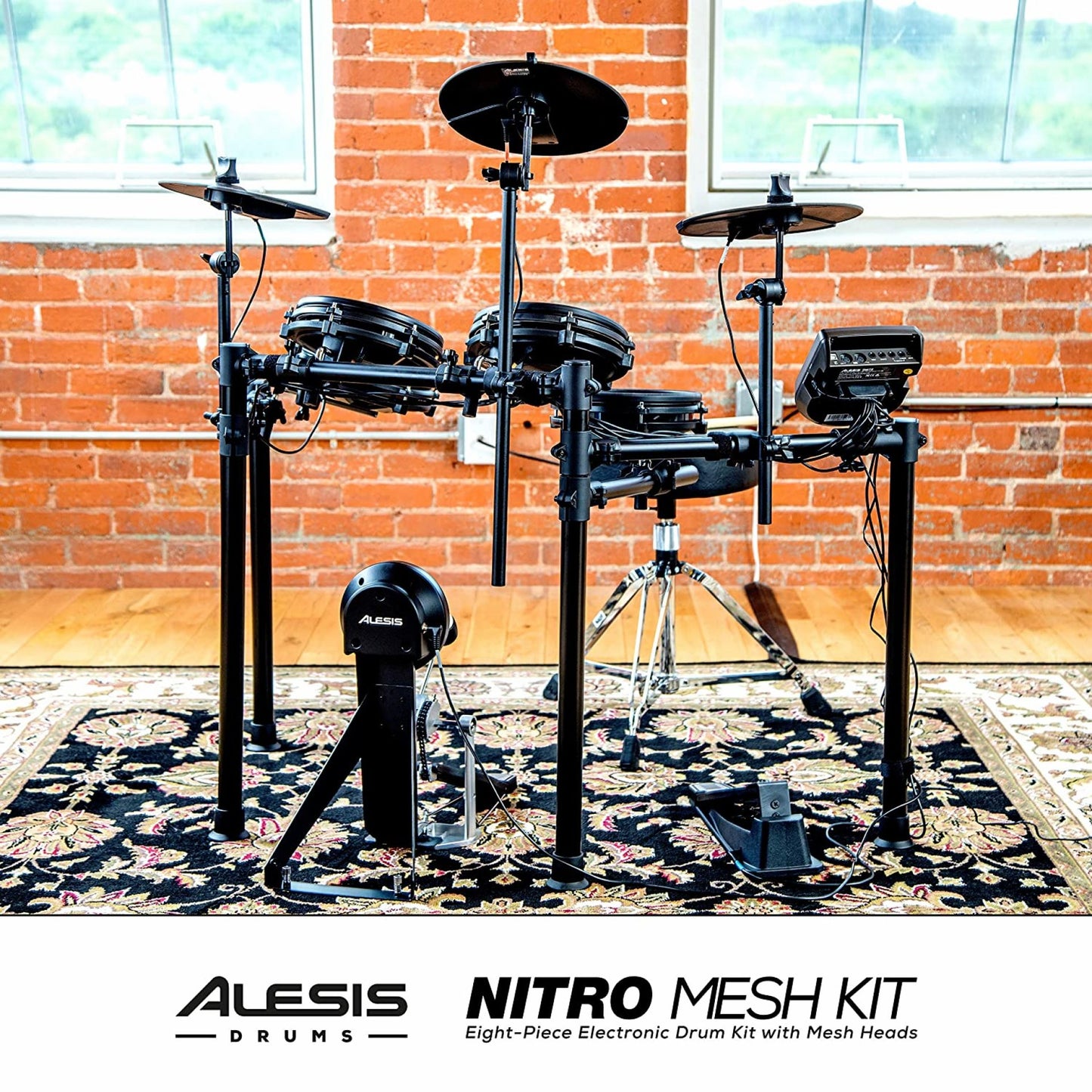 Alesis Nitro Mesh Kit Eight Piece Electronic Drumkit