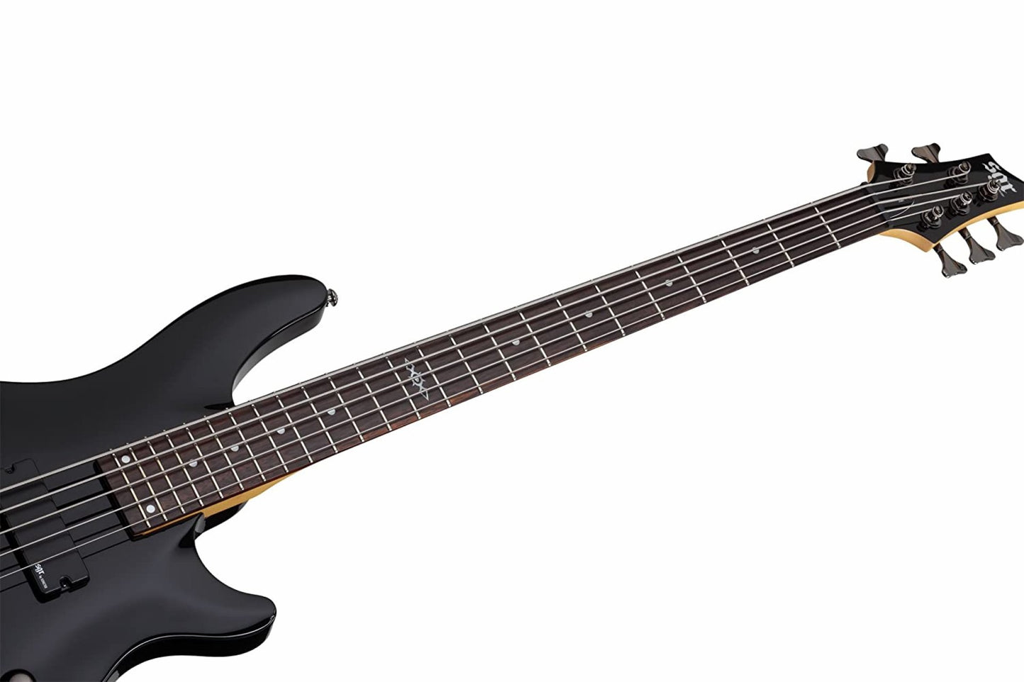 Schecter 3824 SGR C-5 Bass Guitar - Black