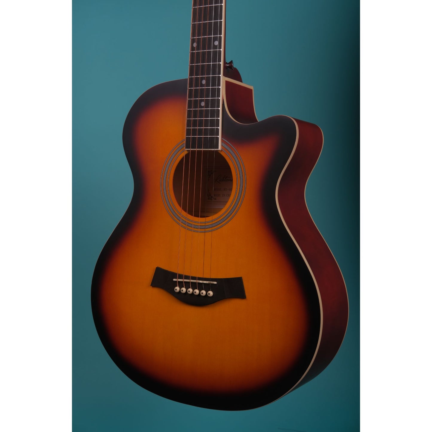 Richtone RT40C Acoustic Guitar- Sunburst Matte