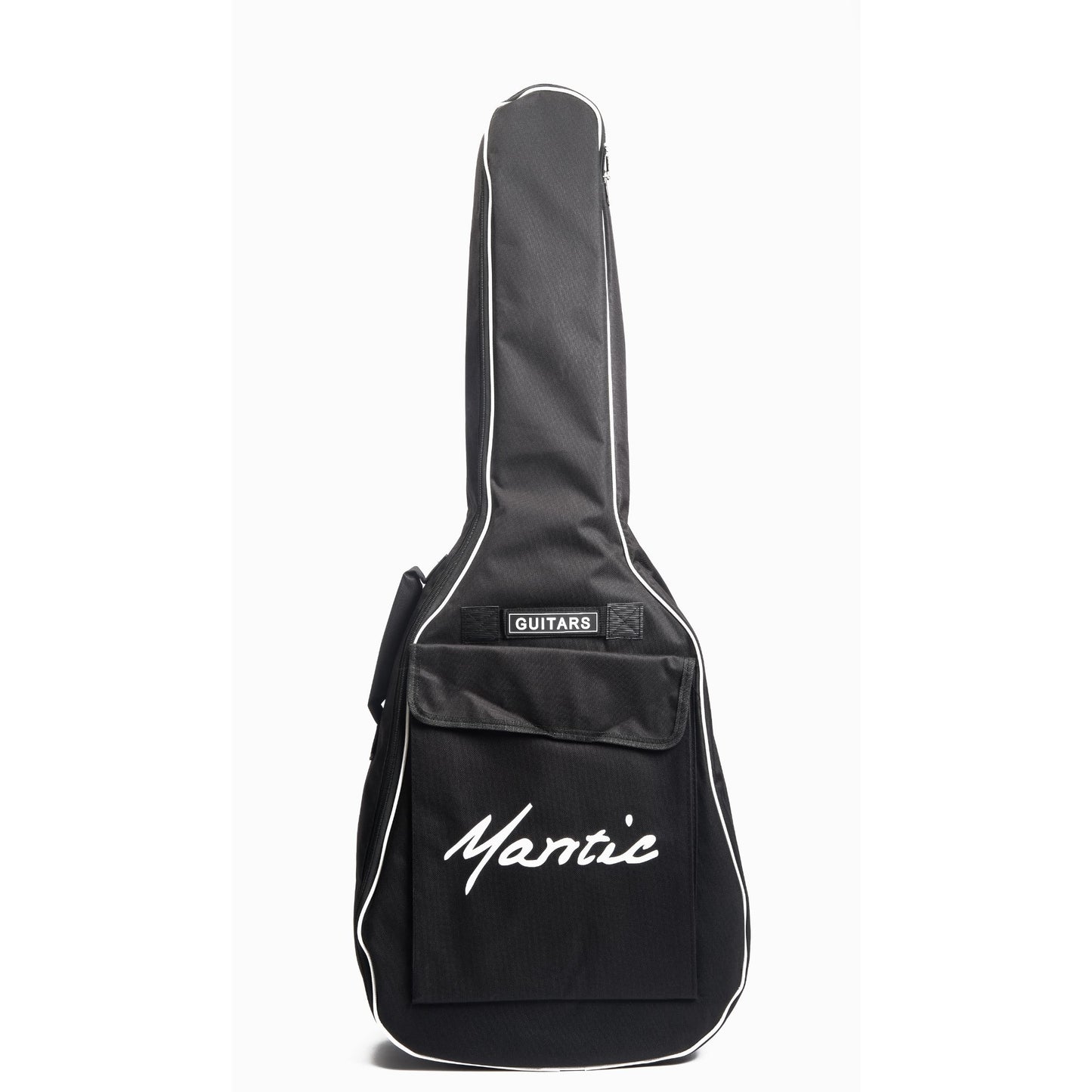 Mantic MG1CE Acoustic Guitar with Fishman Pickup - Black