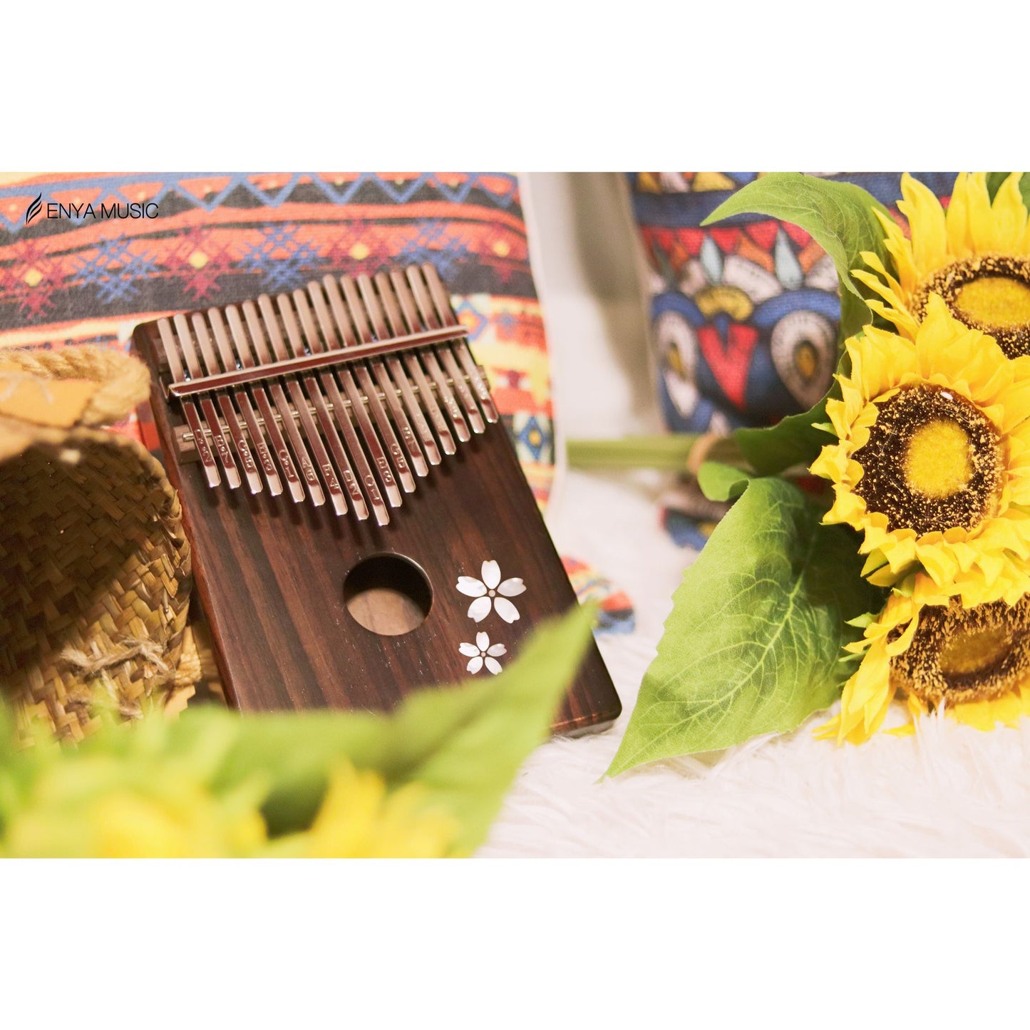 Enya Kalimba EK17-R1 Solid Rosewood
