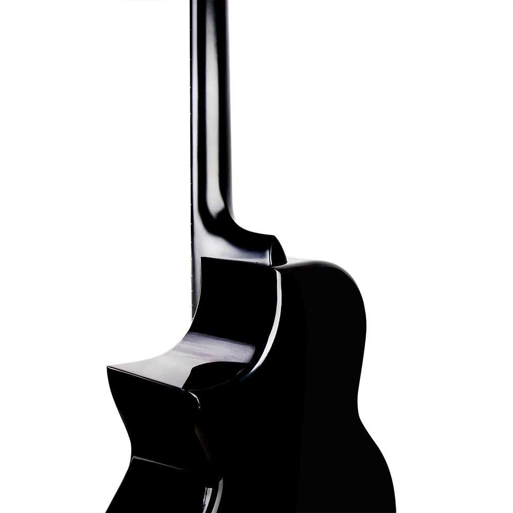 Enya EA-X4EQ TransAcoustic Guitar- Black Glossy with Hard case
