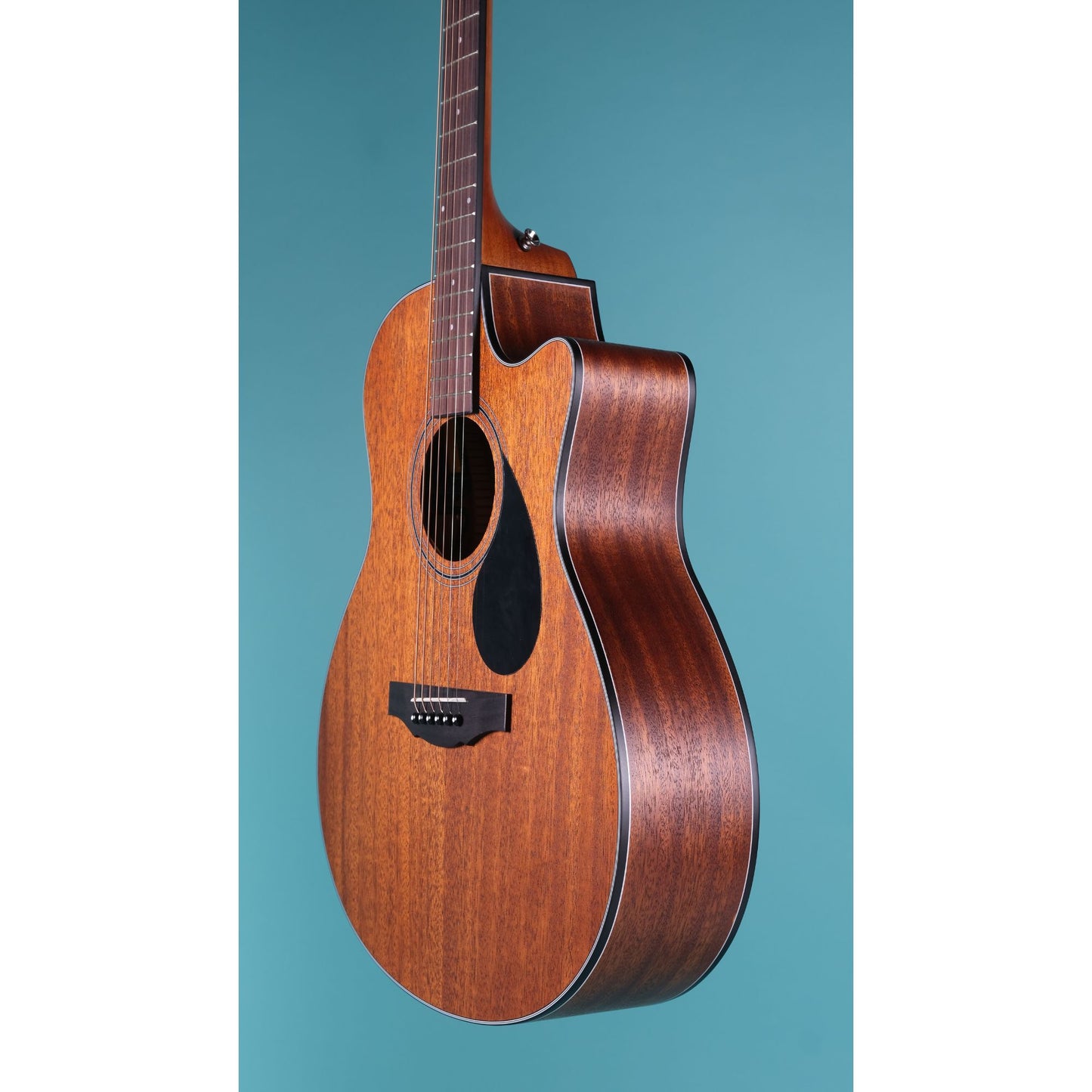 Kepma EAC-E TRANS K10 Semi - Acoustic Guitar - All Mahogany Matt