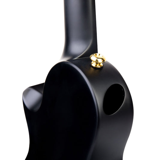 Enya Concert Nova U Carbon Fiber Travel Ukulele- Black