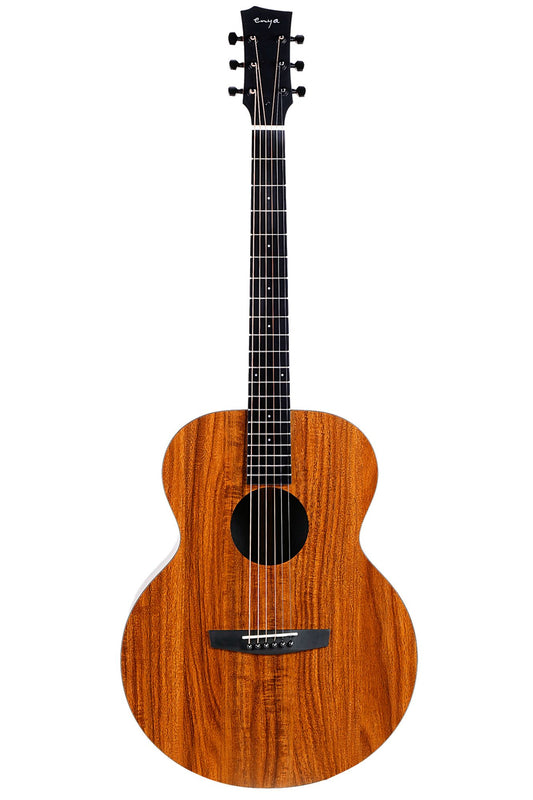 Enya EM-X1 EQ 36 Acoustic Guitar- All Koa Finish