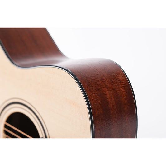 Mantic GT10GC Solid Top Acoustic Guitar - Natural