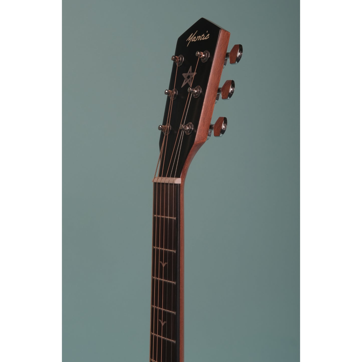 Mantic GT10AC Solid Top Acoustic Guitar - Natural