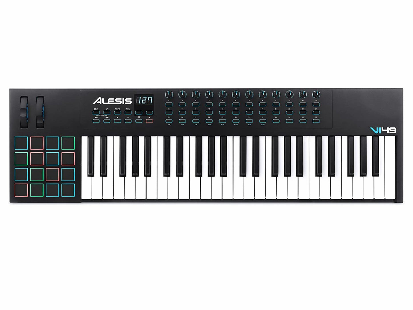 Alesis VI49 Advanced 49-Key USB MIDI Pad/Keyboard Controller