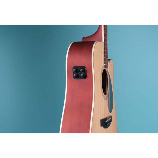 Kepma D1CE TRANS K10- Semi acoustic Guitar- Natural Matt