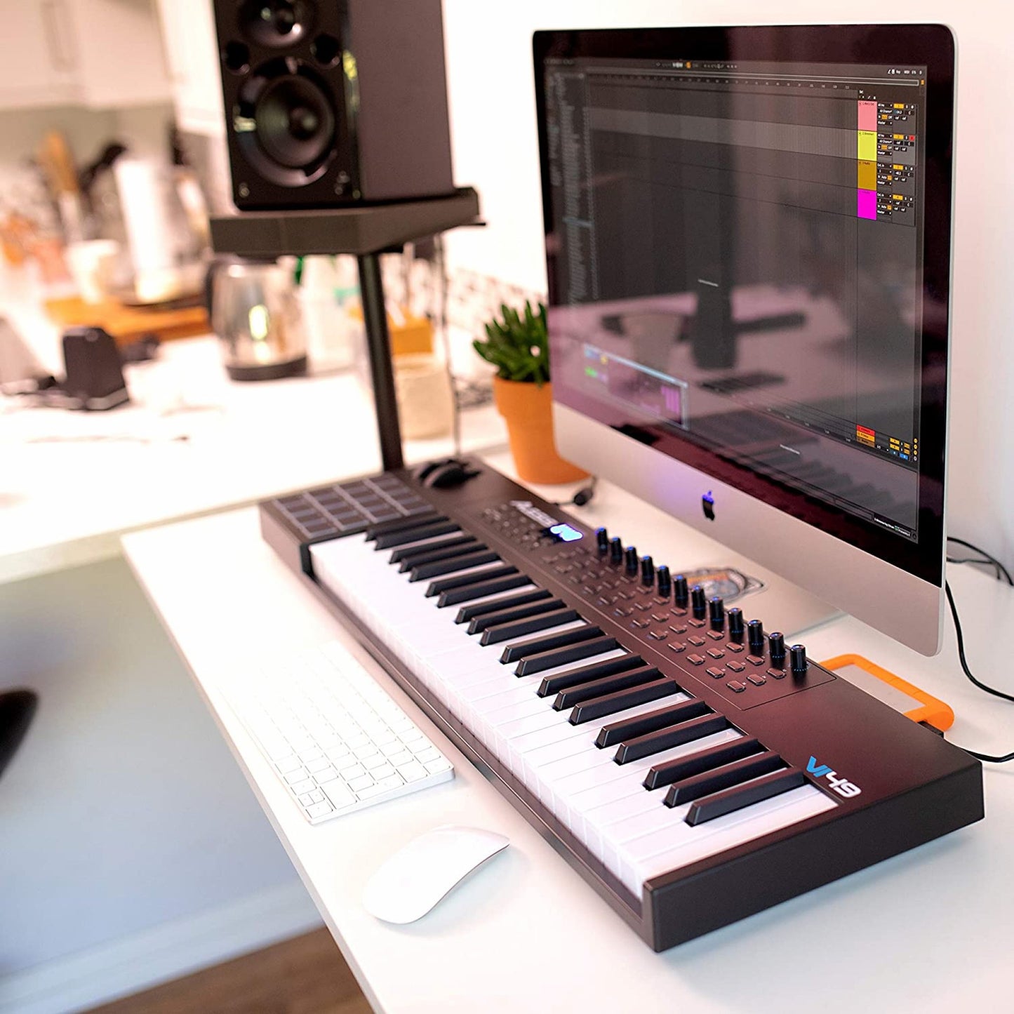 Alesis VI49 Advanced 49-Key USB MIDI Pad/Keyboard Controller