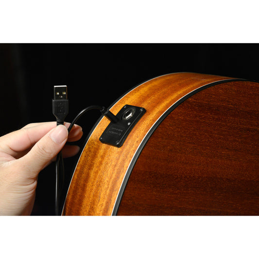 Kepma FS 36E - PARLOR SIZE TRAVEL GUITAR SOLID TOP , TRANSACOUSTIC