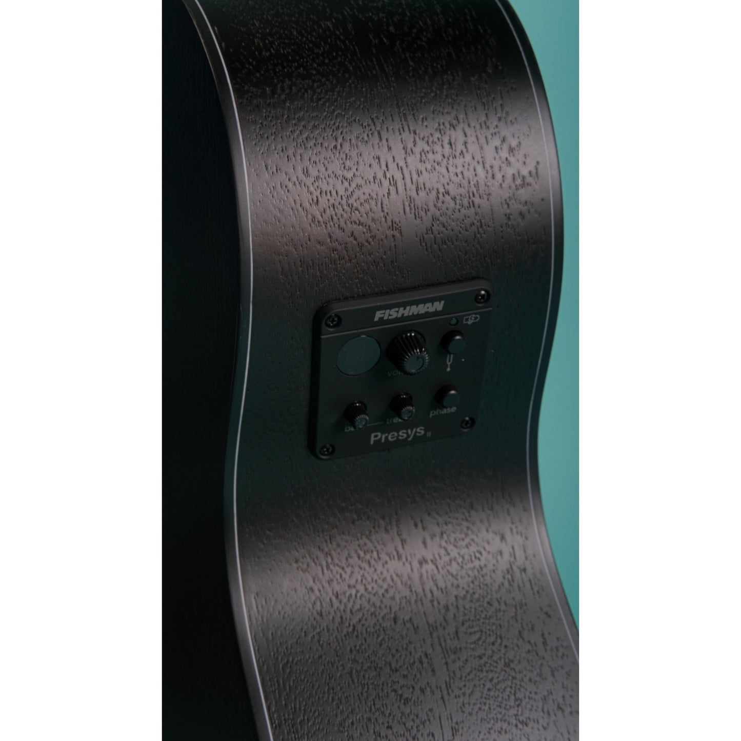 Mantic MG1CE Acoustic Guitar with Fishman Pickup - Black