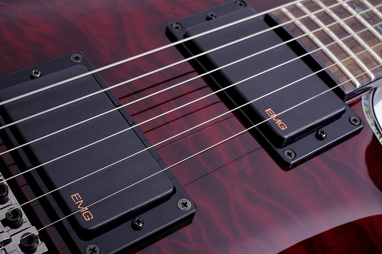 Schecter Hellraiser C-1 Electric Guitar (Black Cherry