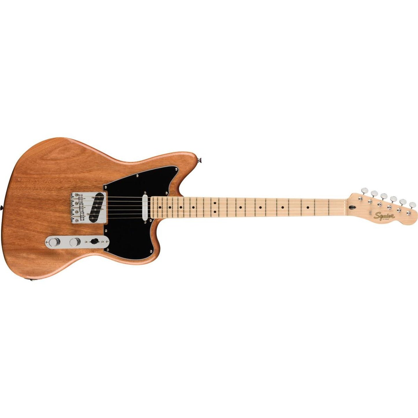 Squier Paranormal Offset Telecaster Electric Guitar, Maple Fingerboard, Natural