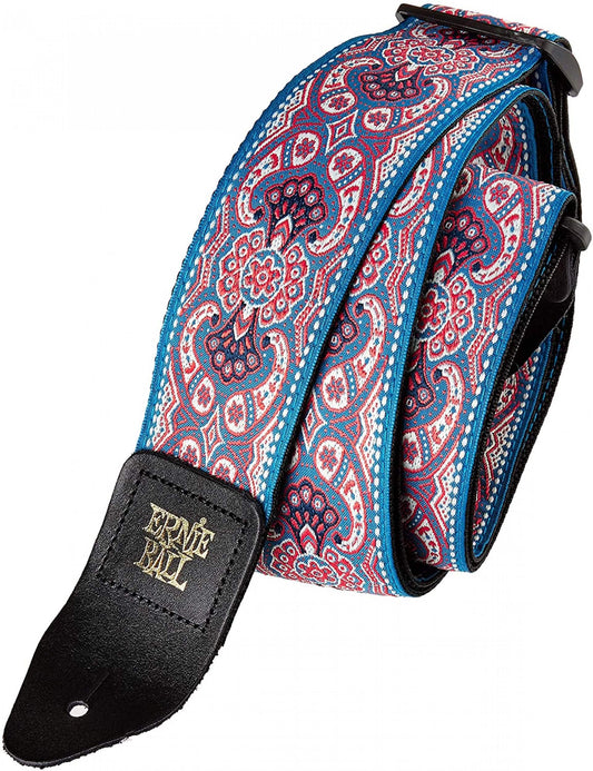 Ernie Ball Pink Paisley Jacquard Guitar Strap (P04666)