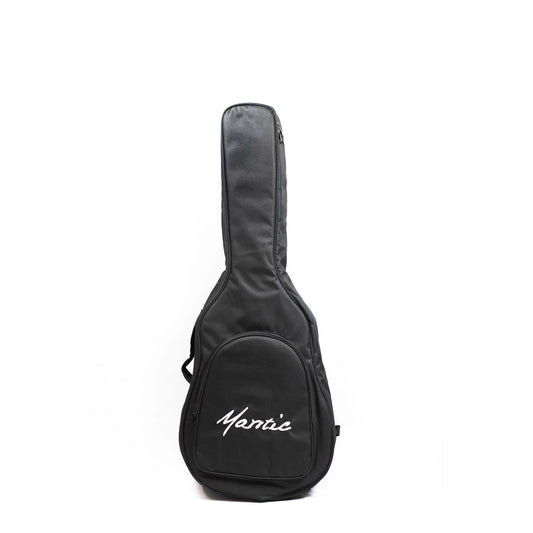 Mantic BG2S Solid Top Travel Acoustic Guitar - Mahogany Finish