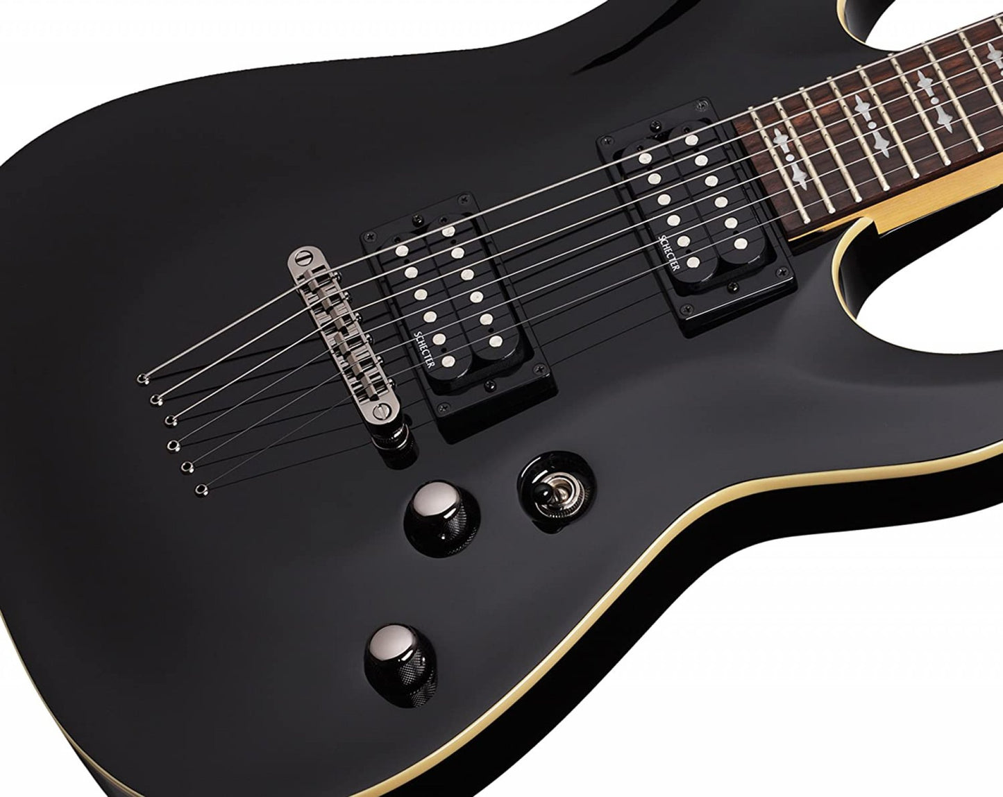 Schecter Omen-6 6-String Electric Guitar - Black