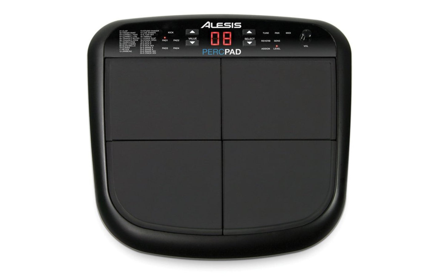 Alesis PercPad Compact Four-Pad Percussion Instrument