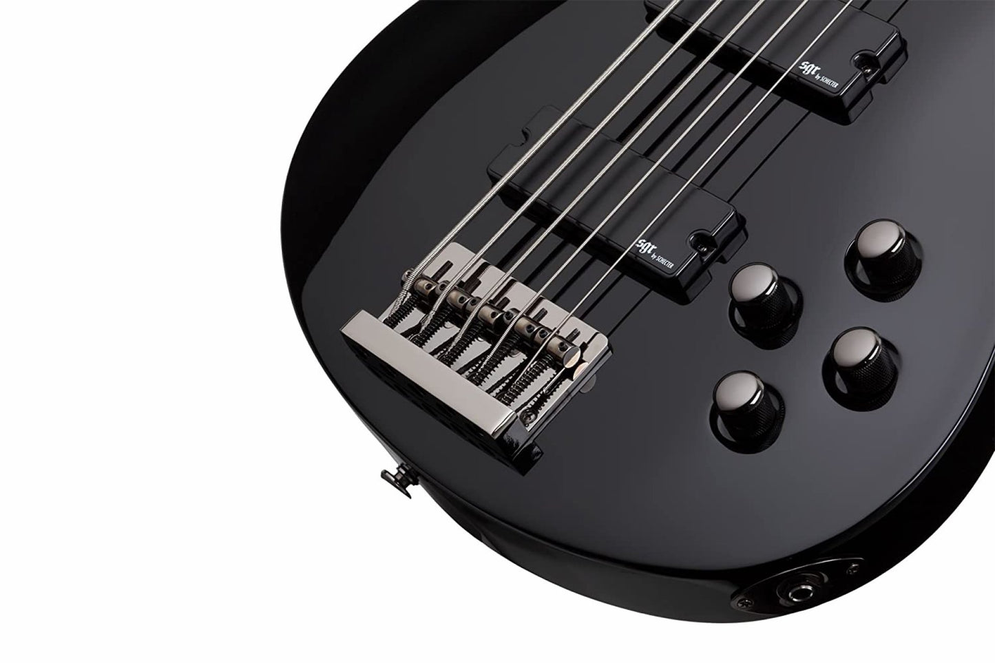 Schecter 3824 SGR C-5 Bass Guitar - Black