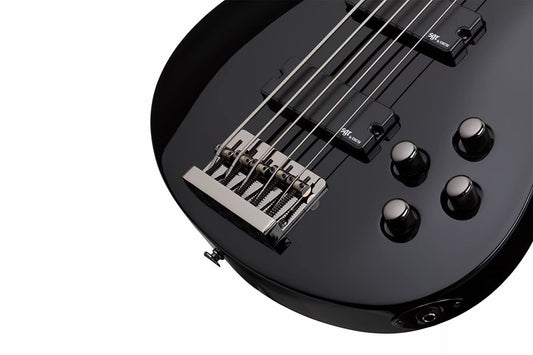 Schecter 3824 SGR C-5 Bass Guitar - Black